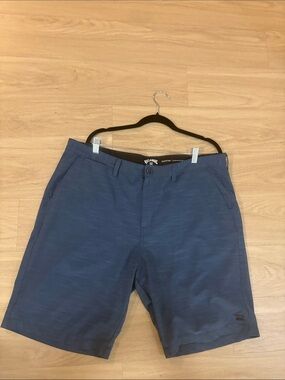 Billabong Crossfire Submersibles Men's Navy Blue Flat Front Shorts